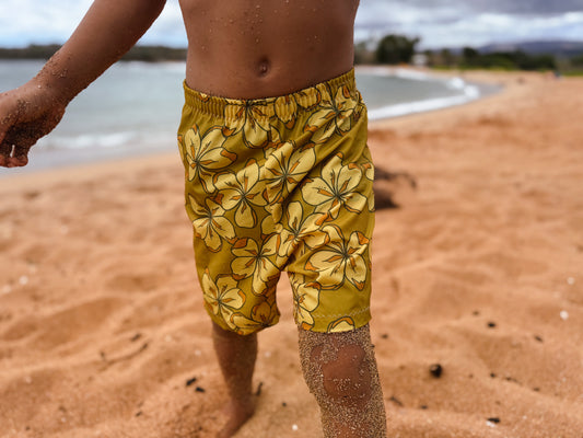 Retro Plumeria | Lopaka Boardshorts
